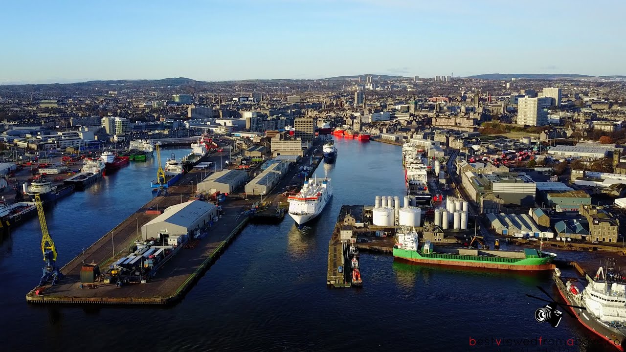 Aerial Video of Aberdeen and A little Further 2018