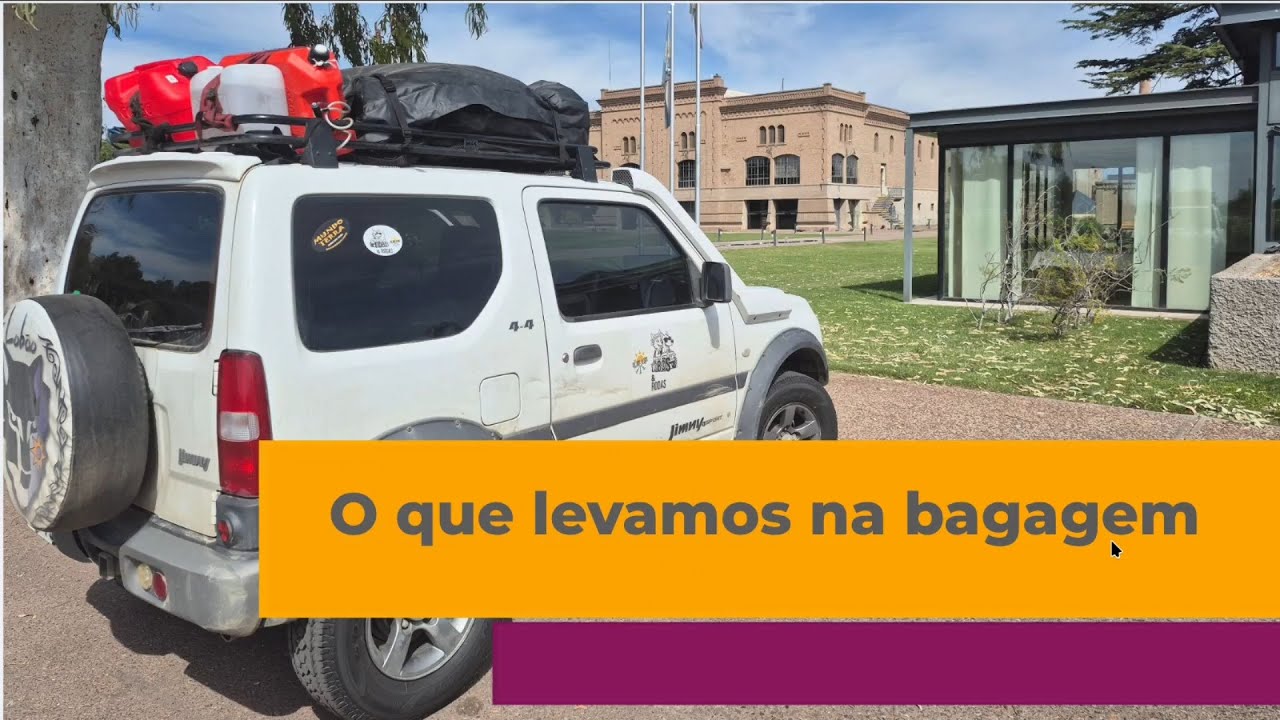 Este vídeo possui algumas dicas sobre o planejamento prévio, itens que levamos e sua relavância.