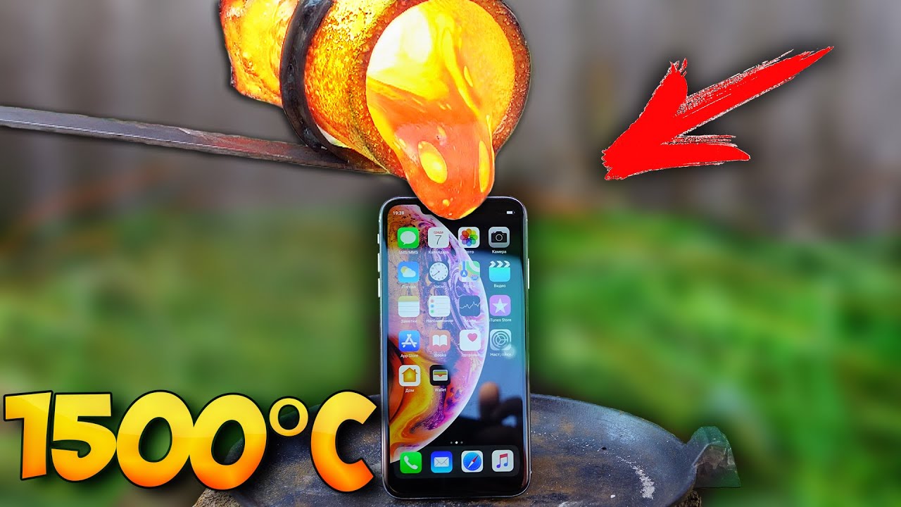 EXPERIMENT LAVA vs IPHONE vs LIQUID NITROGEN