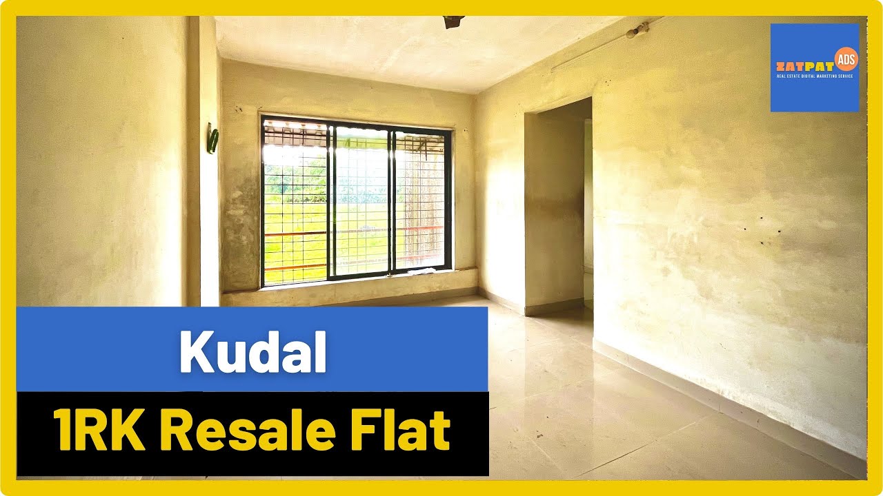 1RK Flat for Sale in Kudal Pinguli l Near Market Area