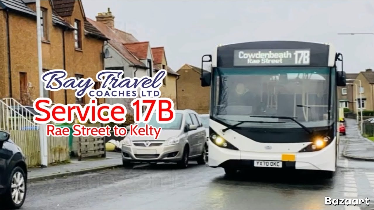 Bay Travel Service 17B Rae Street to Kelty • E200MMC YX70OKC • FRV 24/12/24