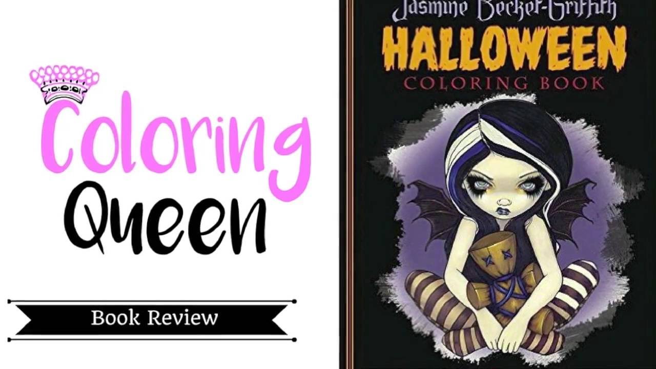 Halloween Coloring Book Review Jasmine Becket-Griffith