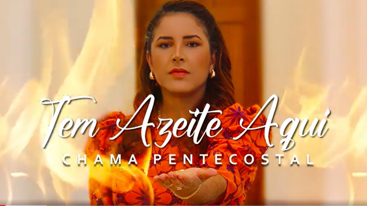 Daniela Brit | Tem azeite aqui - Chama Pentecostal [Vídeo Letra]