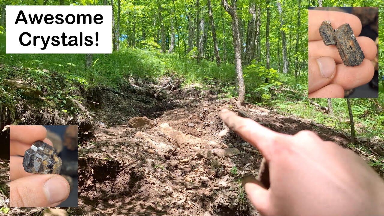 Looking For Titanite Crystals and More At Titanite Hill! Ontario Rockhounding