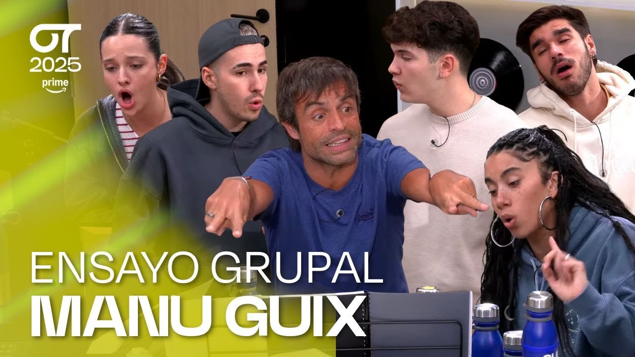 SEGUNDO ENSAYO de la GRUPAL con MANU GUIX (20 de noviembre) | OT 2025