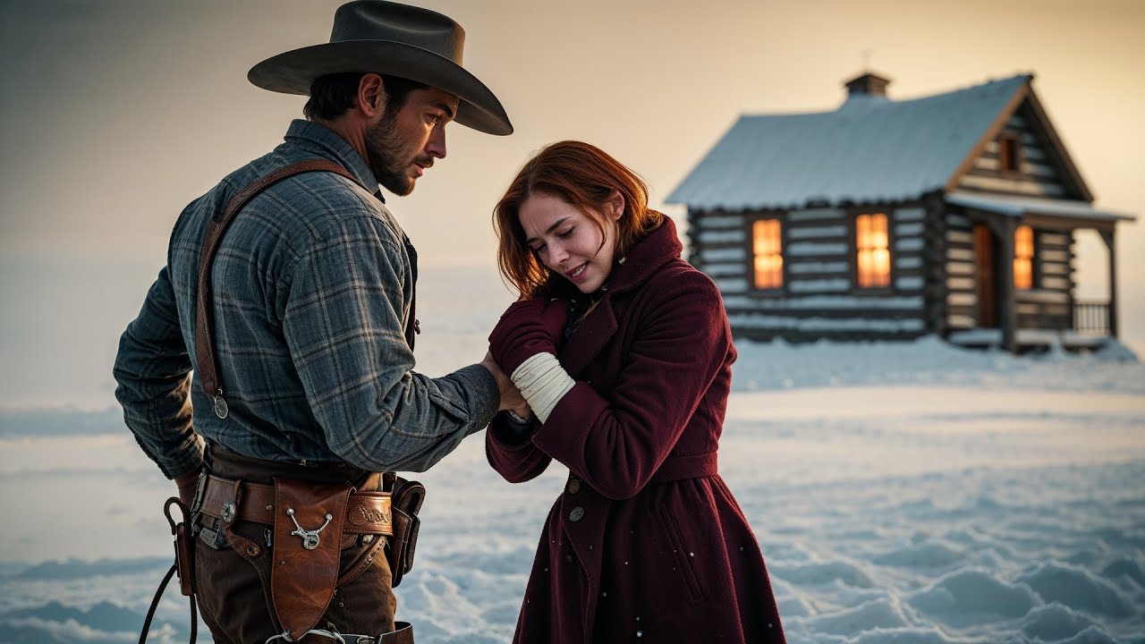 The Wagon Train Left Her Behind in the Snow, A Cowboy Rode Back and Said 