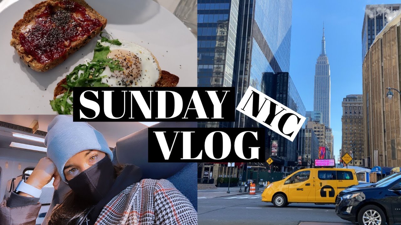 sunday in nyc vlog | target and wholefoods grocery haul, what i eat in a day, errands