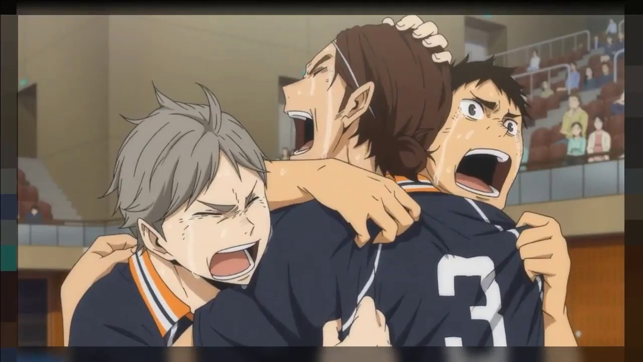 Karasuno vs Shiratorizawa [Last Point] - Haikyuu