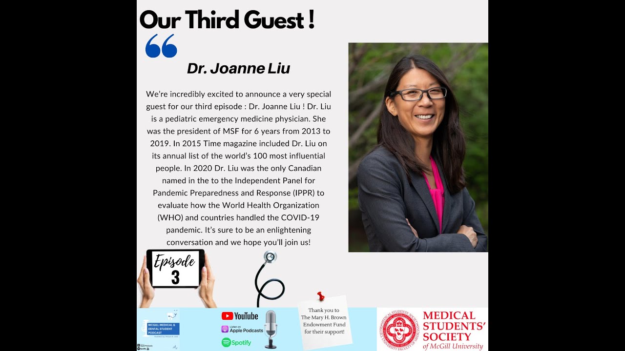 Episode 3: Dr. Joanne Liu