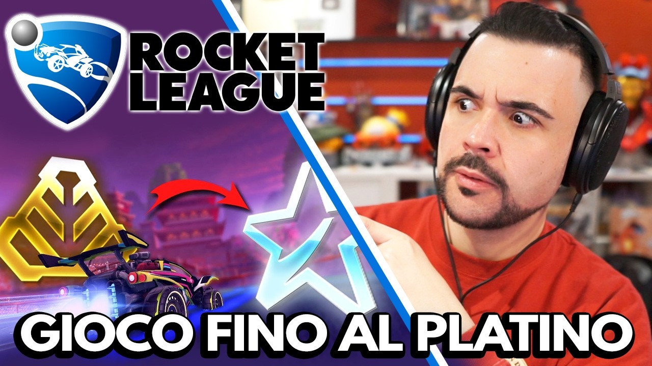 1 ora e 20 di ROCKET LEAGE, PLATINO o Nulla!
