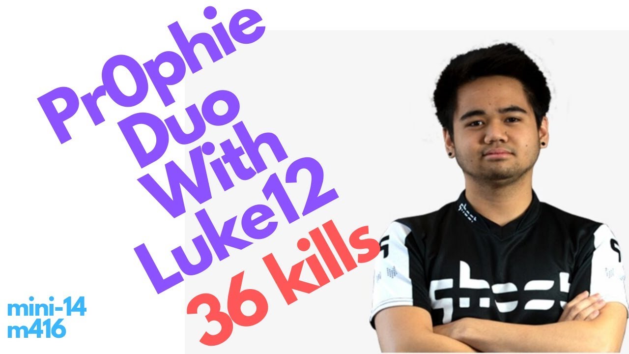 Prophie Pubg Gameplay | Prophie with Luke12 | 36 kills on Miramar | Prophie of Cloud9