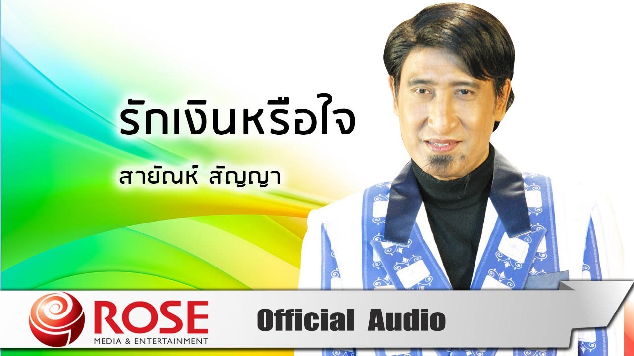 รักเงินหรือใจ - สายัณห์ สัญญา (Official Audio)