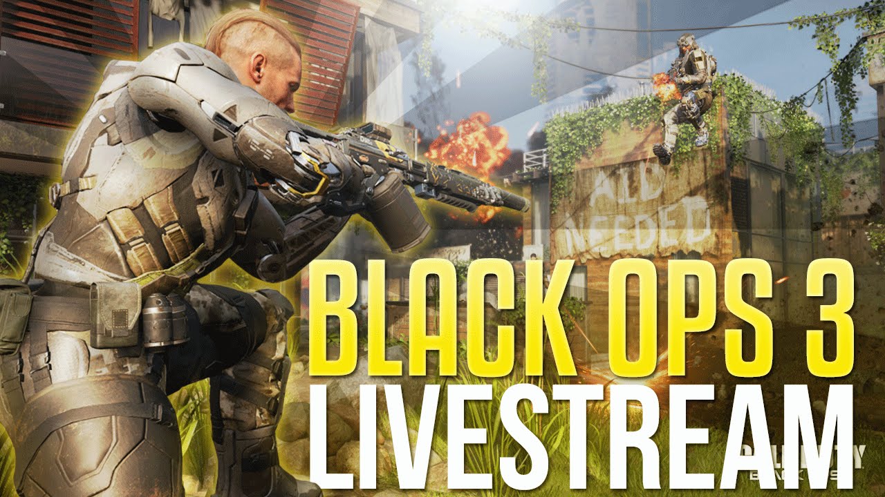 Black Ops 3 LIVE! (Call of Duty: Black Ops 3 Multiplayer Gameplay PS4)