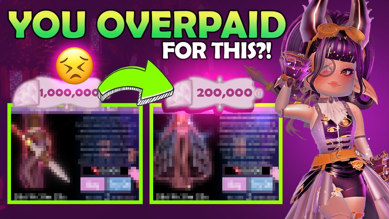 DON'T OVERPAY FOR THIS SET In Royalloween 2022! 🎃 Royale High Halloween Update Tips.