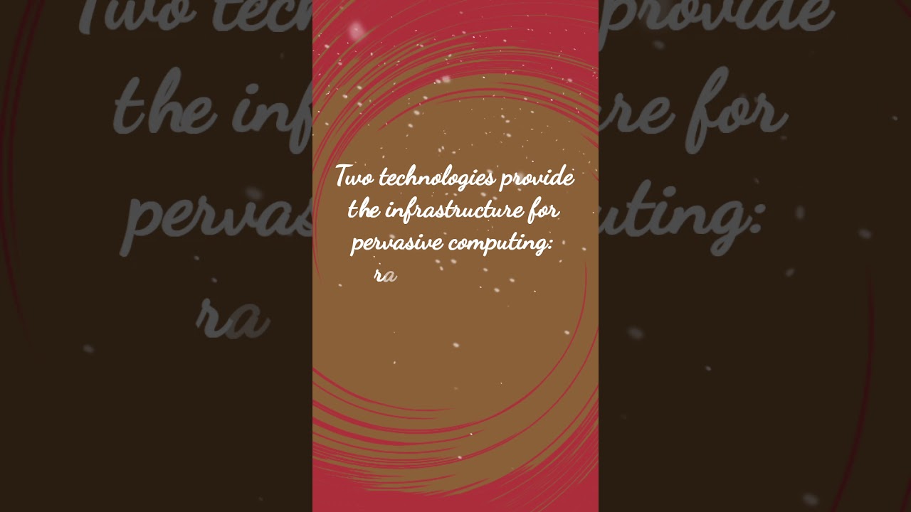 Pervasive Computing