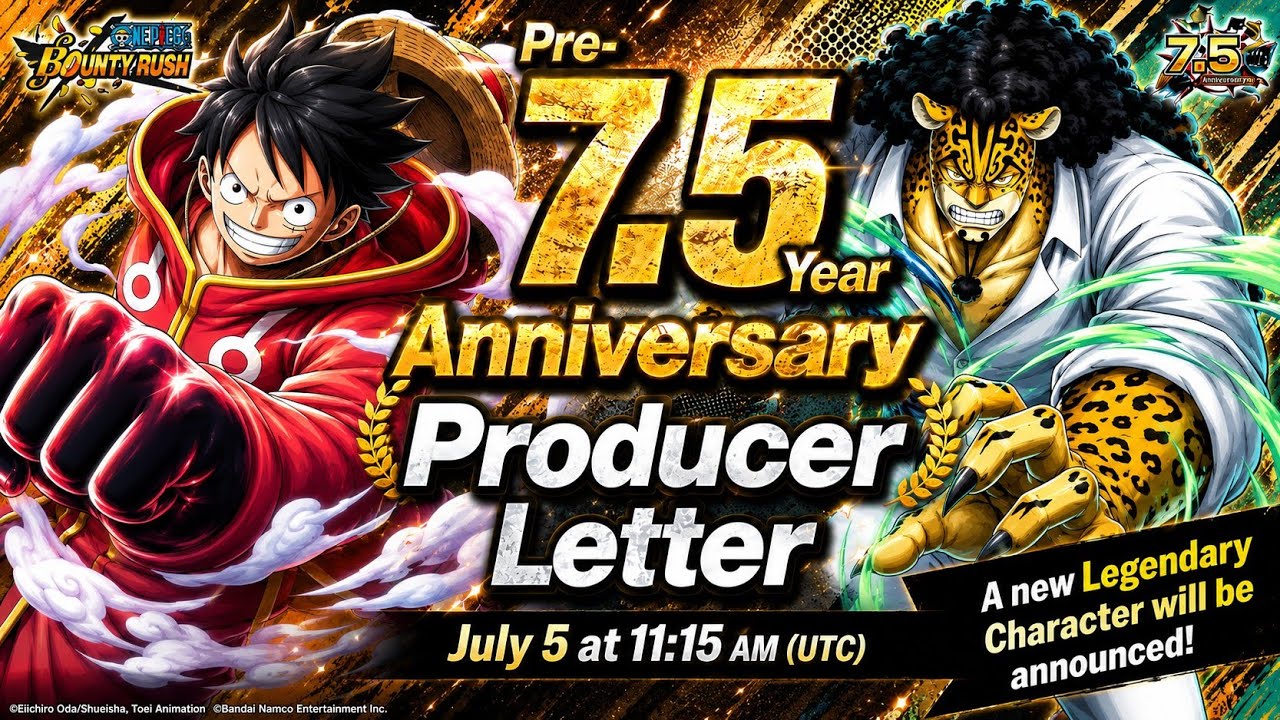 NEW BOUNTY FEST REVEAL?! - ONE PIECE BOUNTY RUSH PRE 7.5 ANNIVERSARY LIVE BROADCAST REACTION【OPBR】