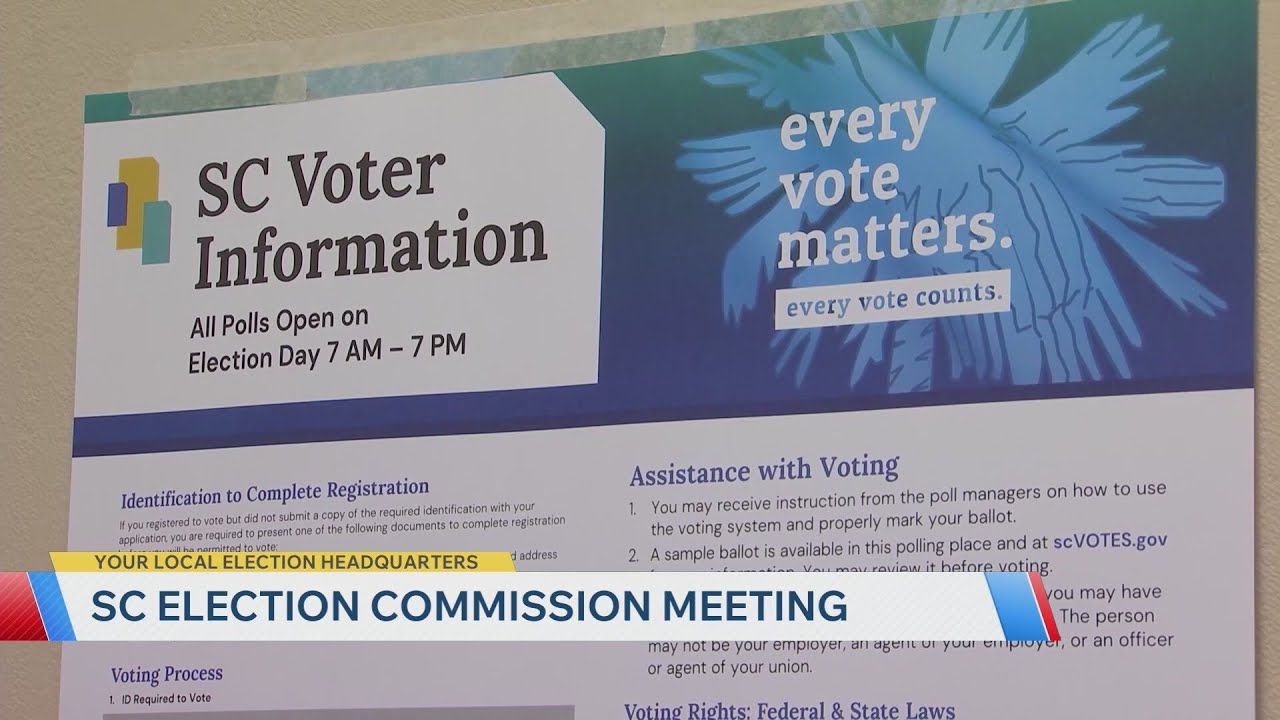 SC Election Commission meeting