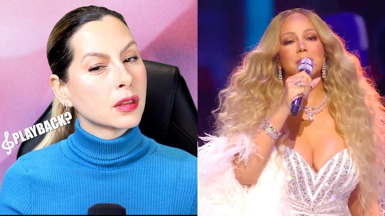 Mariah Carey canta 