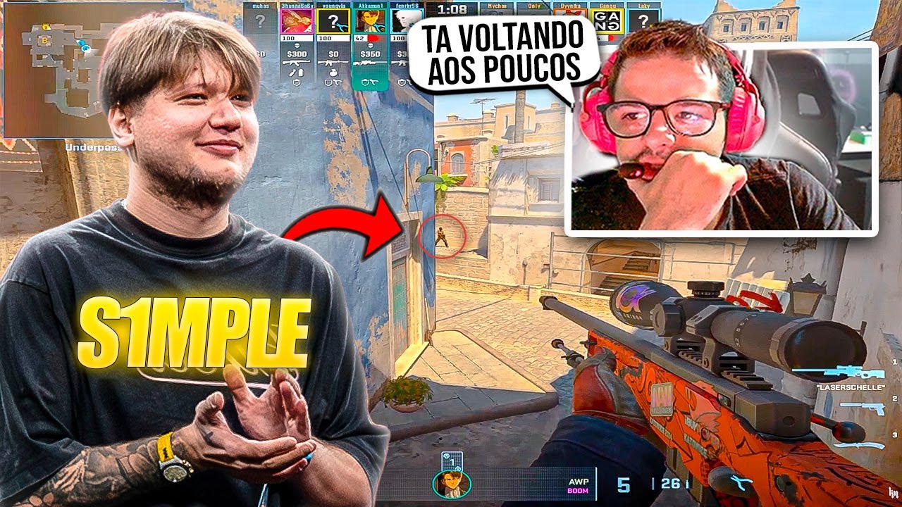 ASSISTI a TELA do S1MPLE nos DIAS DE HOJE 🔥 ELE tá PREPARADO para VOLTAR pro TIER S? 👀👀