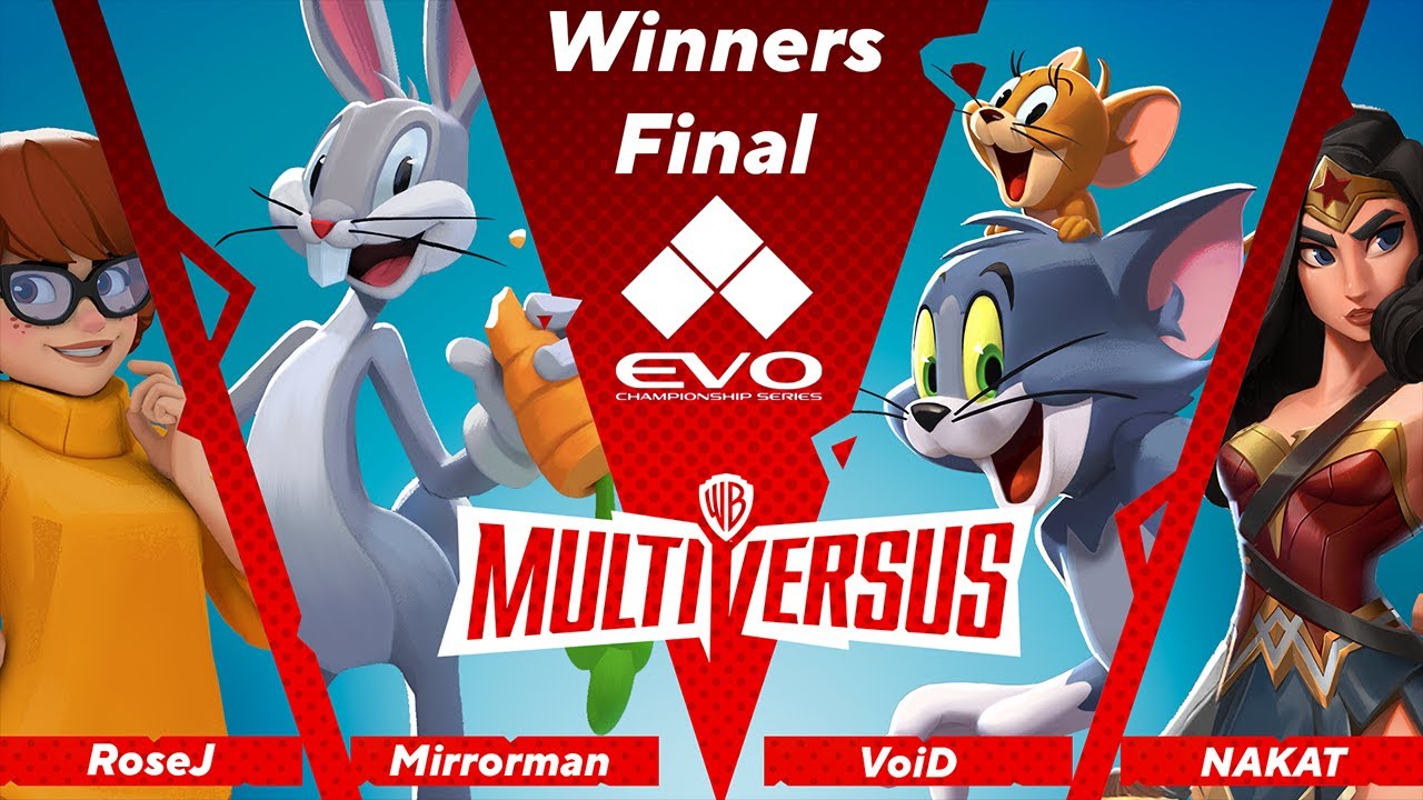 RoseJ & Mirrorman Vs. VoiD & NAKAT | Winners Finals | MultiVersus EVO 2022