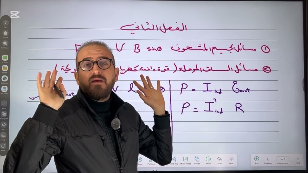فيزياء السادس العلمي|الفصل الثاني|الحث الكهرومغناطيسي| مراجعة جميع القوانين والملاحظات  وطريقة الحل 