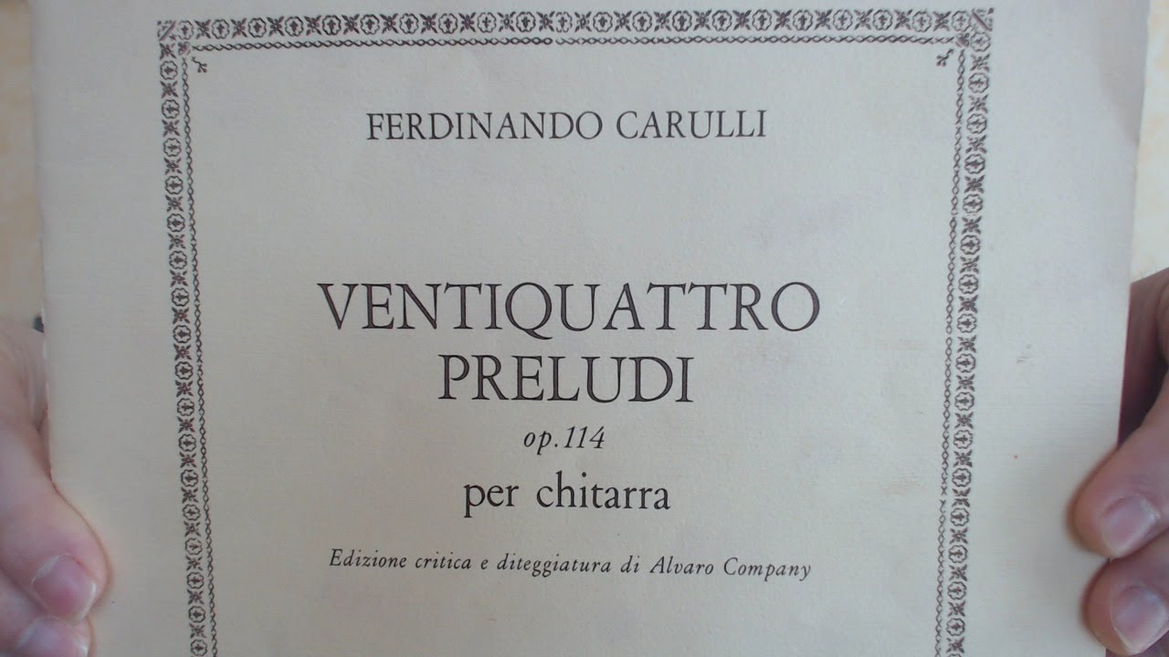 10 Carulli Preludi 1-10 Chitarra #FlavioSala - 28° DIRETTA STREAMING (30-04-2020)