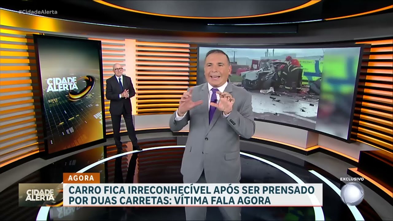 Homem escapa ileso de grave acidente envolvendo três veículos no Mato Grosso