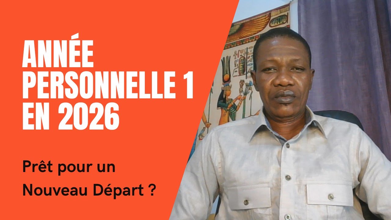 Numérologie : Année Personnelle 1 en 2026