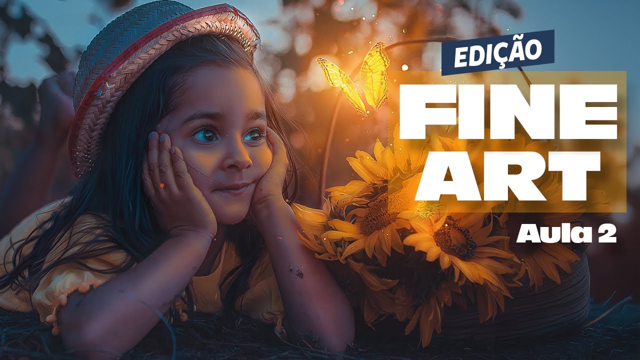 Aprenda a Fazer Edição Fine Art Infantil (Resultado Surpreendente!)