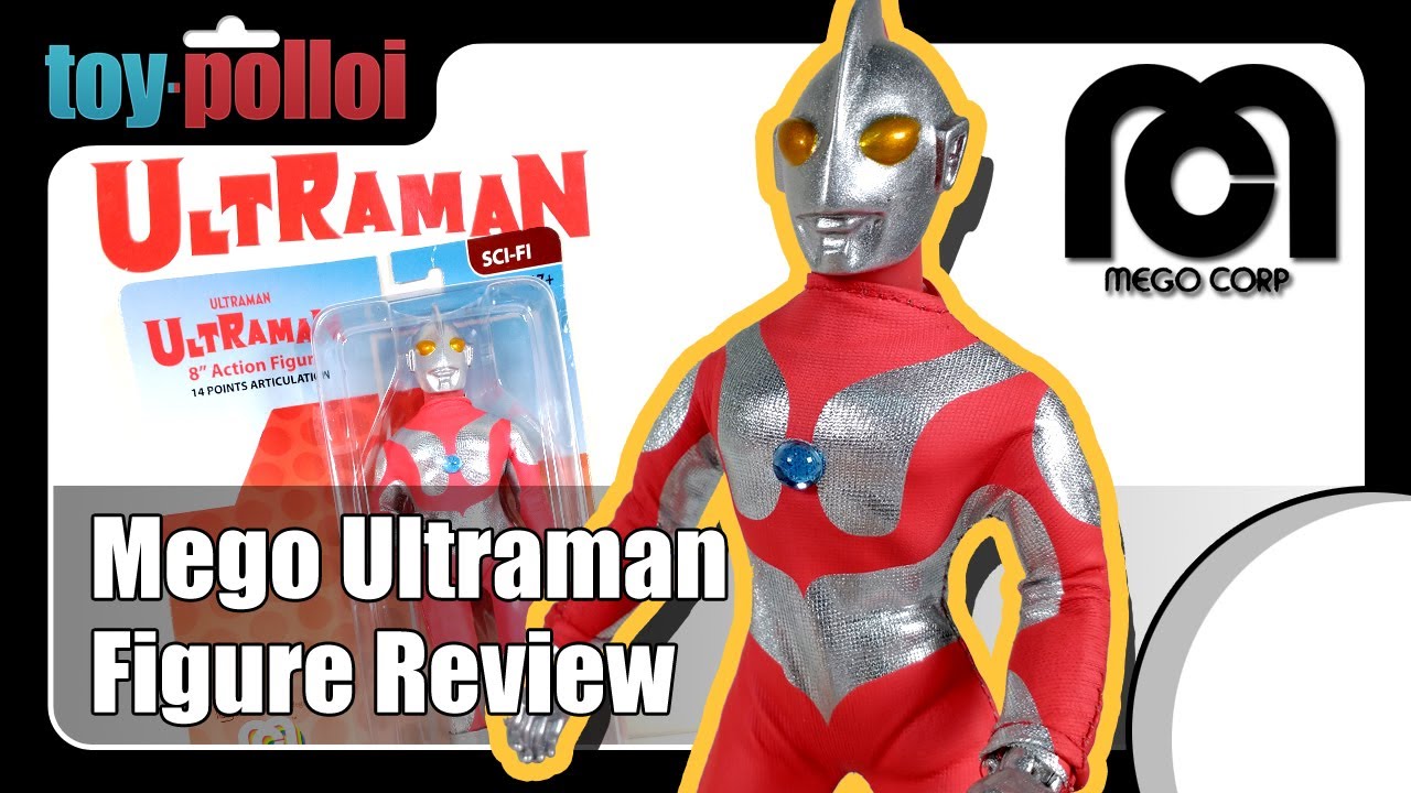 Mego Ultraman 8 inch Action Figure review - Toy Polloi