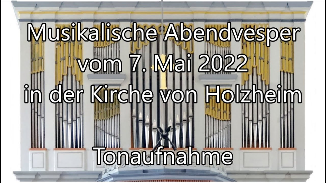 Abendvesper Mai 2022