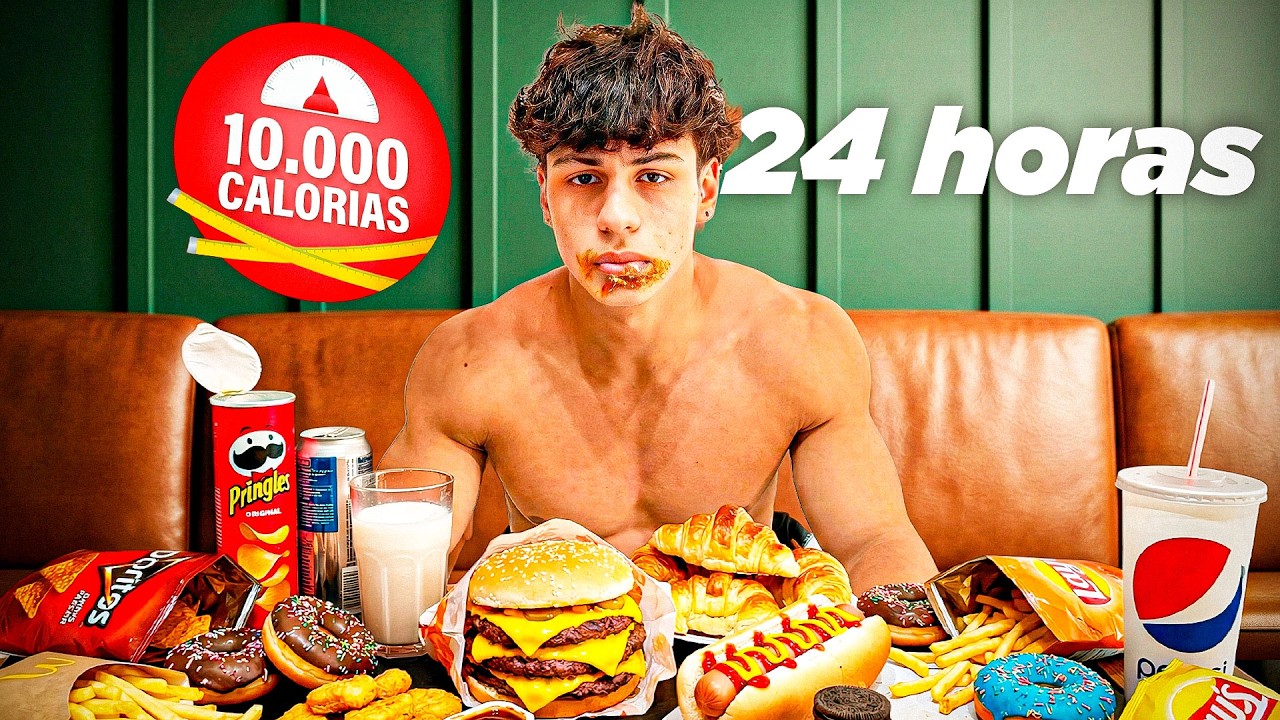 Intenté COMER y QUEMAR 10.000 CALORÍAS