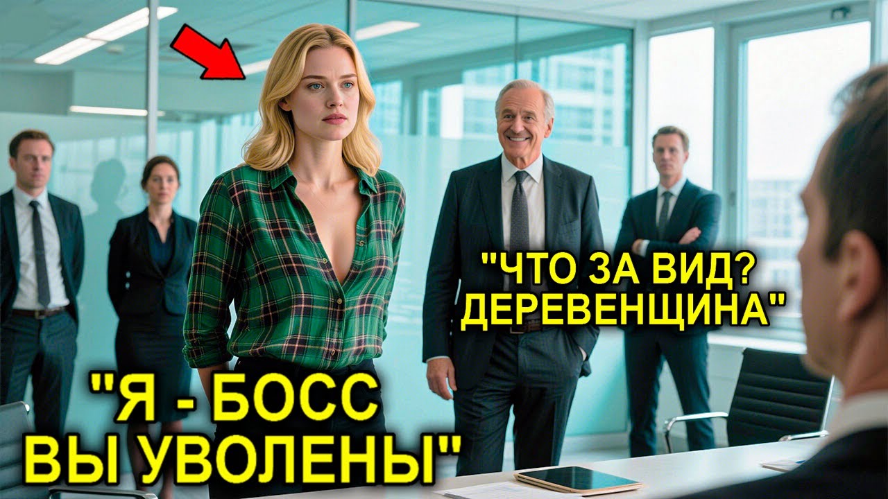 Деревенскую Девушку УНИЗИЛИ Из-За Дешевой Одежды… Но Оказалось, Она — Новый Генеральный Директор!
