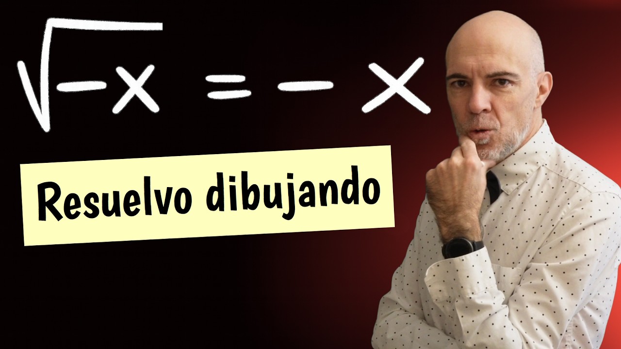 ecuación irracional, √(-x)=-x