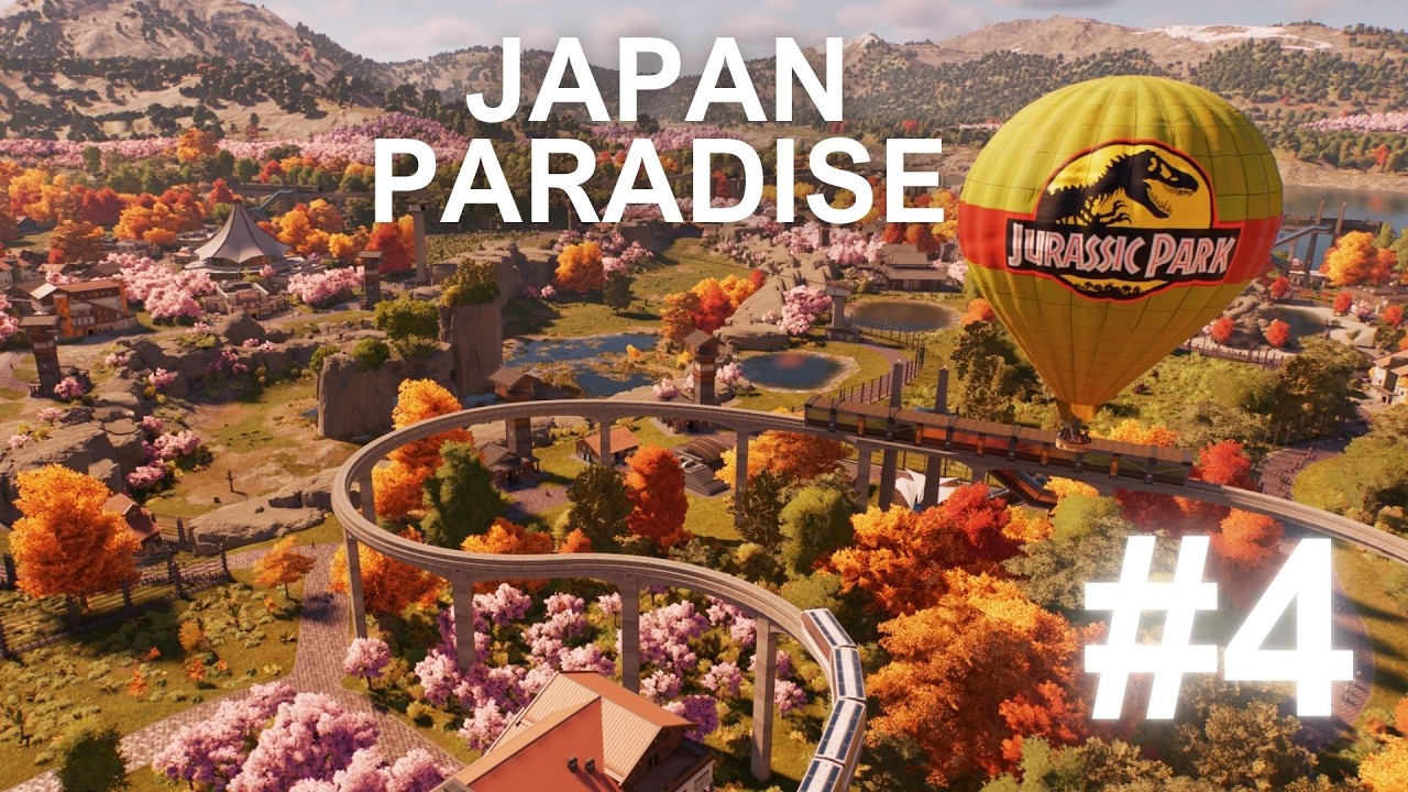 Final Build for Japan Paradise - Ep 4 - Jurassic World Evolution 3 🦖