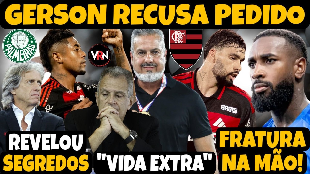 PAQUETÁ COM LESÃO! PLATA NÃO TREINA! BH REVELA SEGREDOS! BOTO TEM  VIDA EXTRA ! GERSON INDIGNADO! +