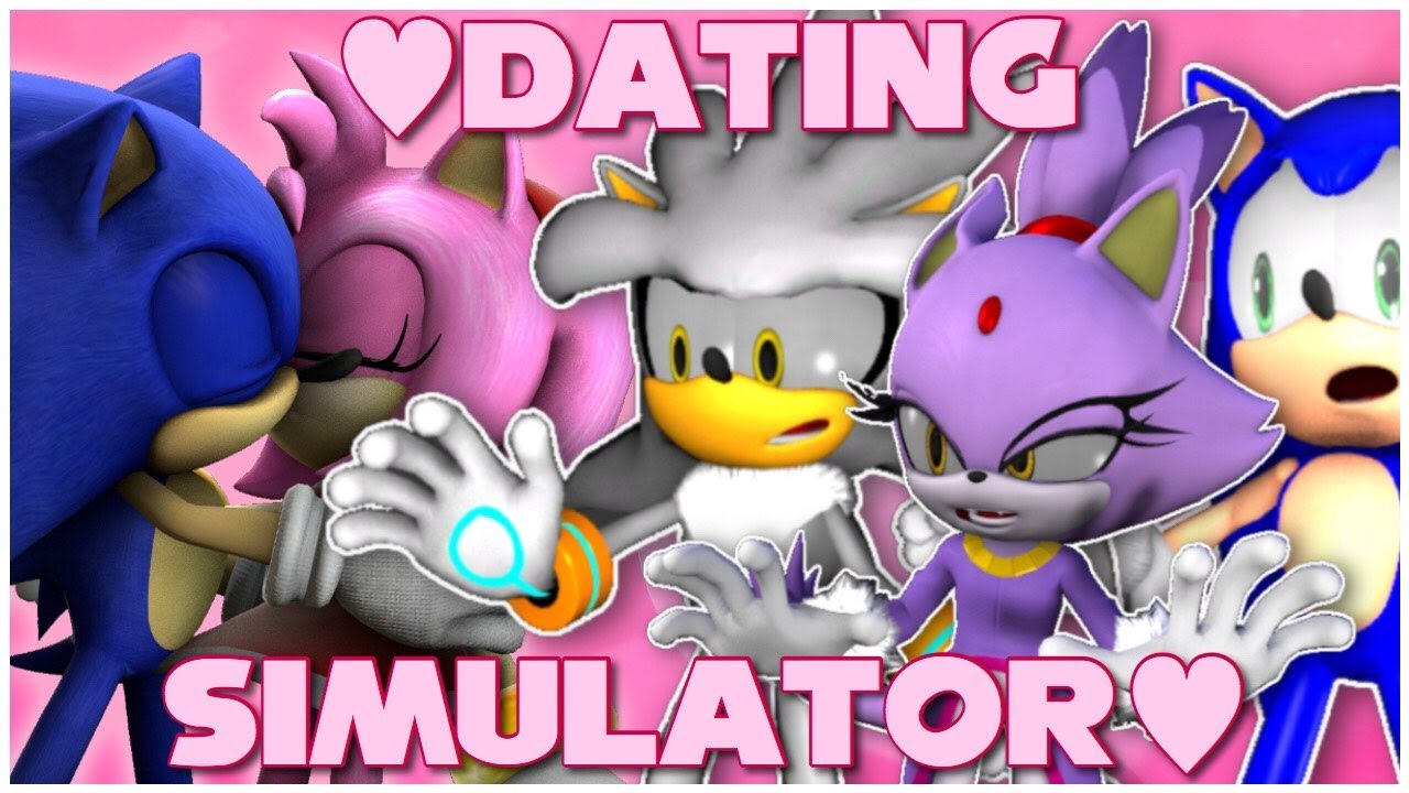 Silver, Sonic & Blaze Play Macro Sonic Dating Simulator?!?
