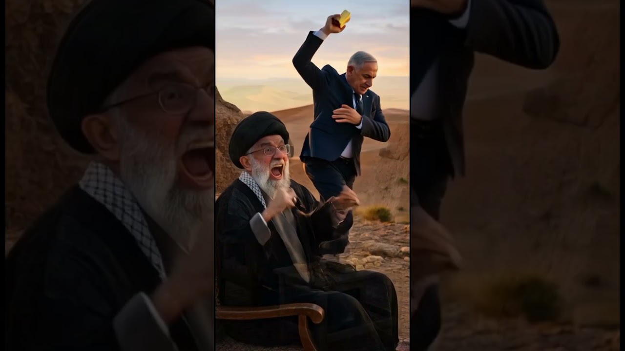 Gold Theft Gone Wrong &ndash; Netanyahu vs. Khamenei#netenyahu #ayatullahkhamenei #aicomedy