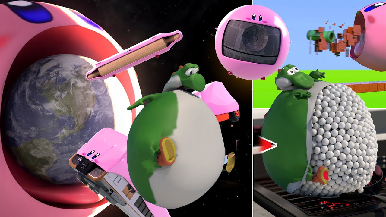 Kirby and Yoshi Went Wild 🤯🤯🤯 -