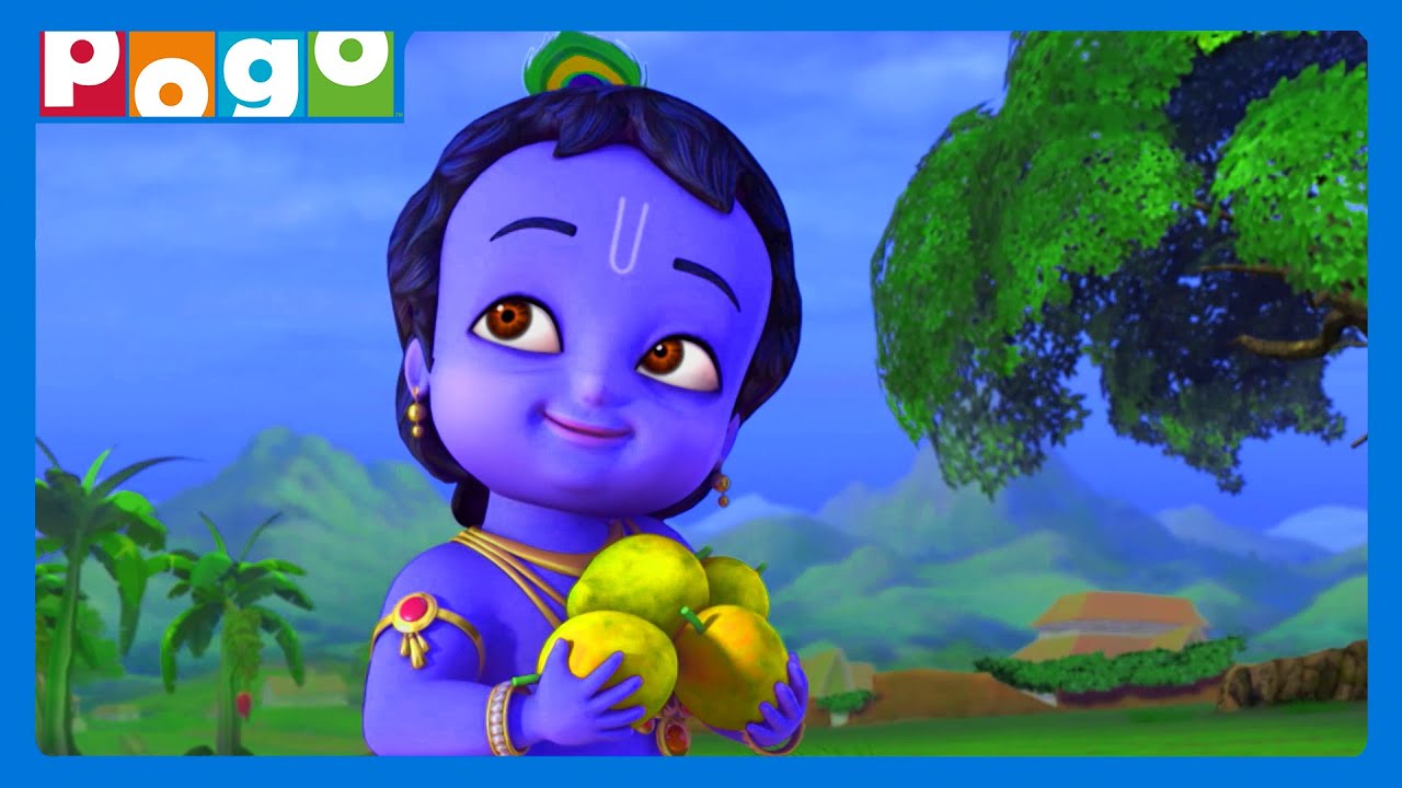 Little Krishna 🪈| Chhote Krishna Ki Anokhi Chaturai! | Kids Cartoon 😍| Best Cartoon 🥳| @PogoChannel