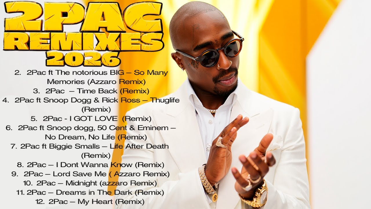 2Pac – Legendary West Coast Remixes (New Mix 2026)
