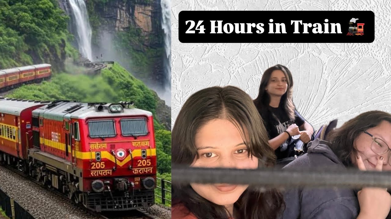 24 Hours in Train 🚂, 3AC experience |Forest Research Institute South India Tour| 