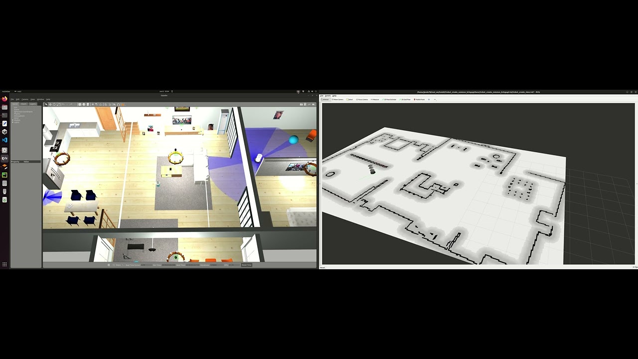 Mapping Using Nav2 and iRobot Create3