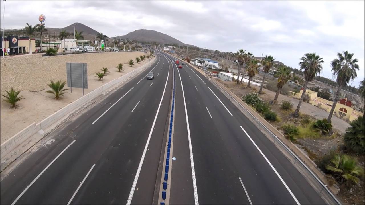 TF1 motorway Tenerife