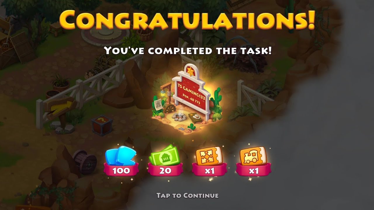 Township Completing ONCE UPON A TIME IN THE WILD WEST!! New Profile Picture!! New Town Sign!!