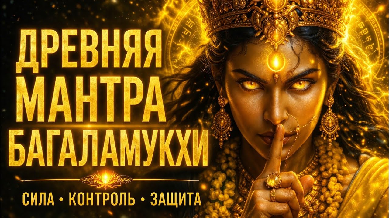 Когда на тебя давят, манипулируют или атакуют — эта мантра Багаламукхи останавливает всё