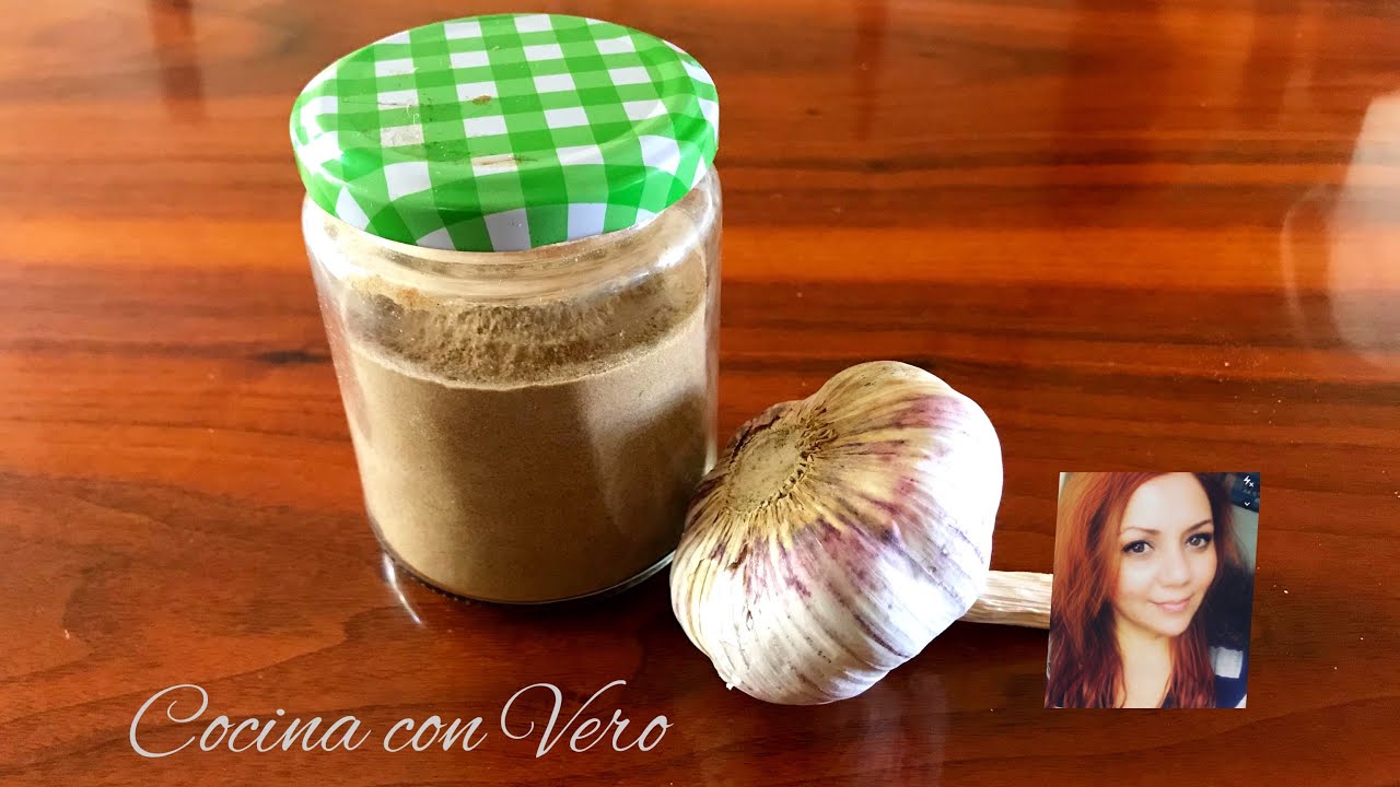 💥COMO HACER AJO EN POLVO SIN HORNO +EN 15 MINUTOS SIN CONSERVADORES  MUY ECONÓMICO +RENDIDOR +FÁCIL