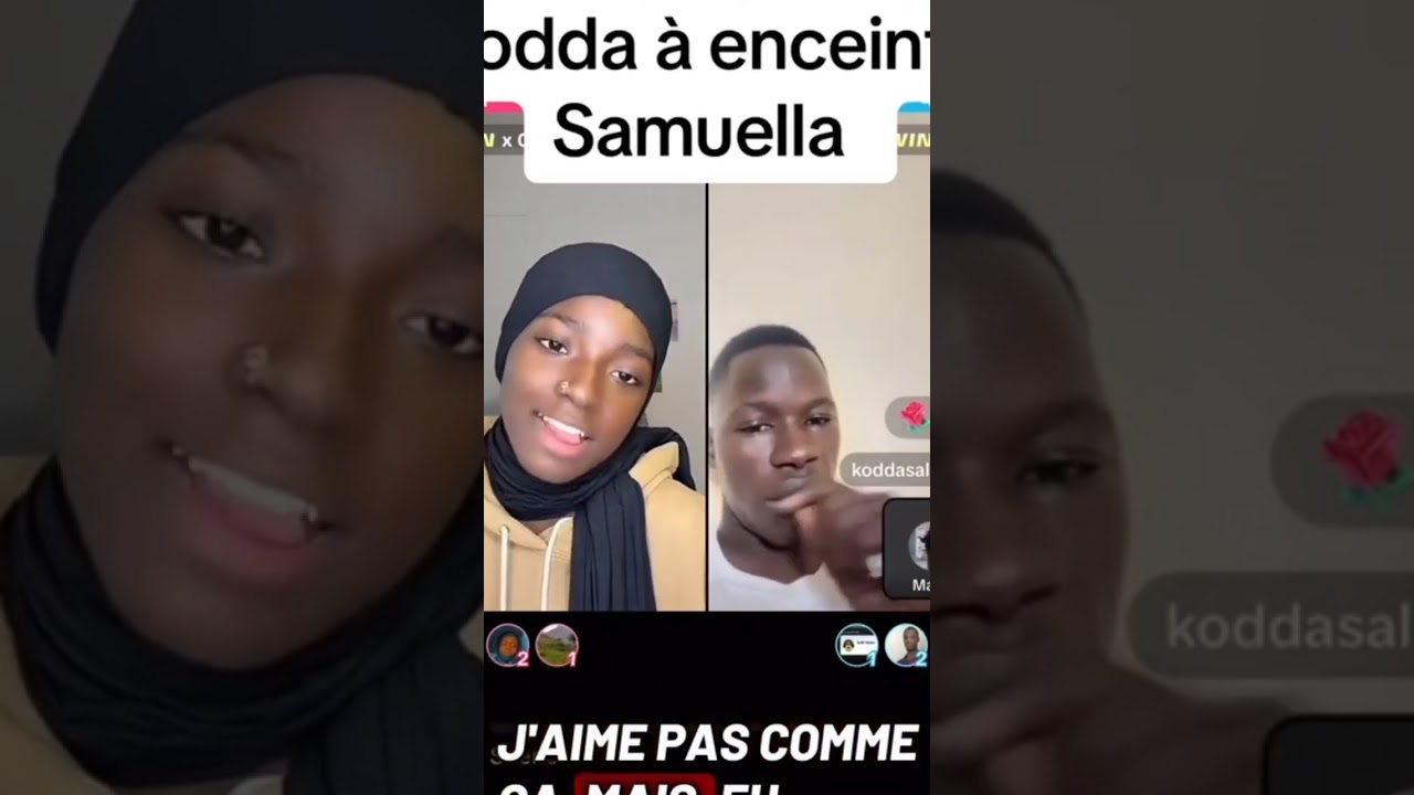Kodda et samuella encore du bagarre à cause du Nom du bébé 