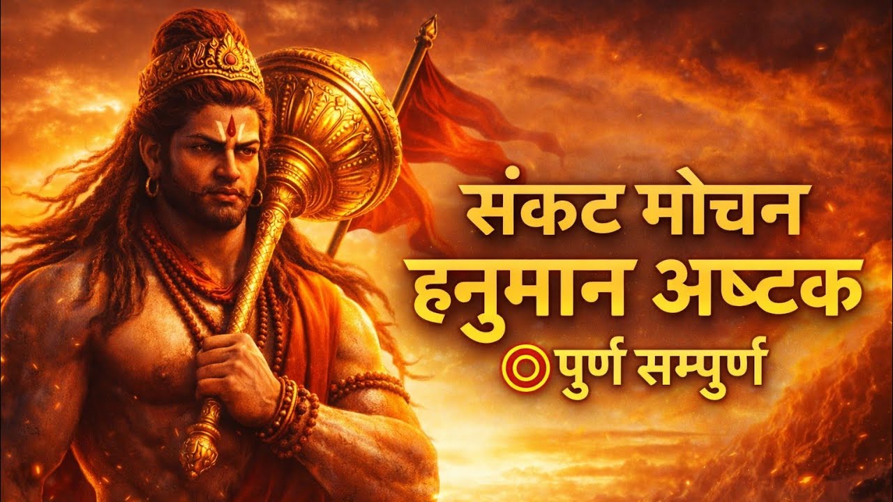 संकट मोचन हनुमान अष्टक | Sankat Mochan Hanuman Ashtak | पूर्ण पाठ | Powerful Hanuman Bhajan