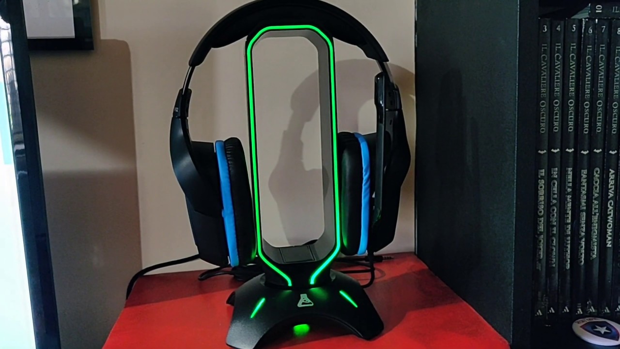 UNBOXING K-STAND RADON RGB GAMING HEADSET STAND THE G-LAB